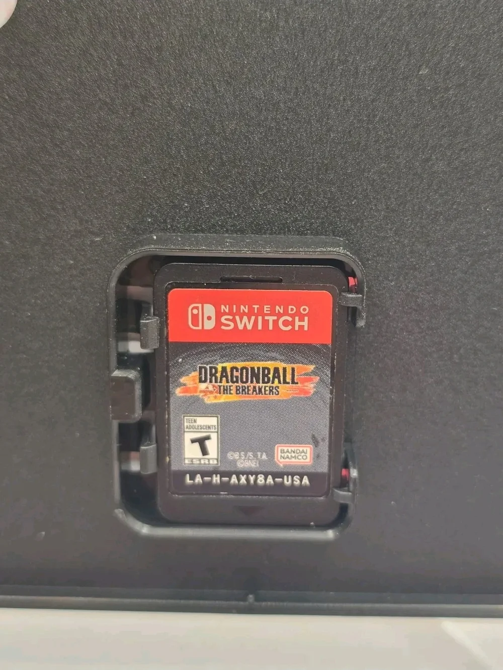 Nintendo Switch Dragon Ball: The Breakers Game Card - Black & Red